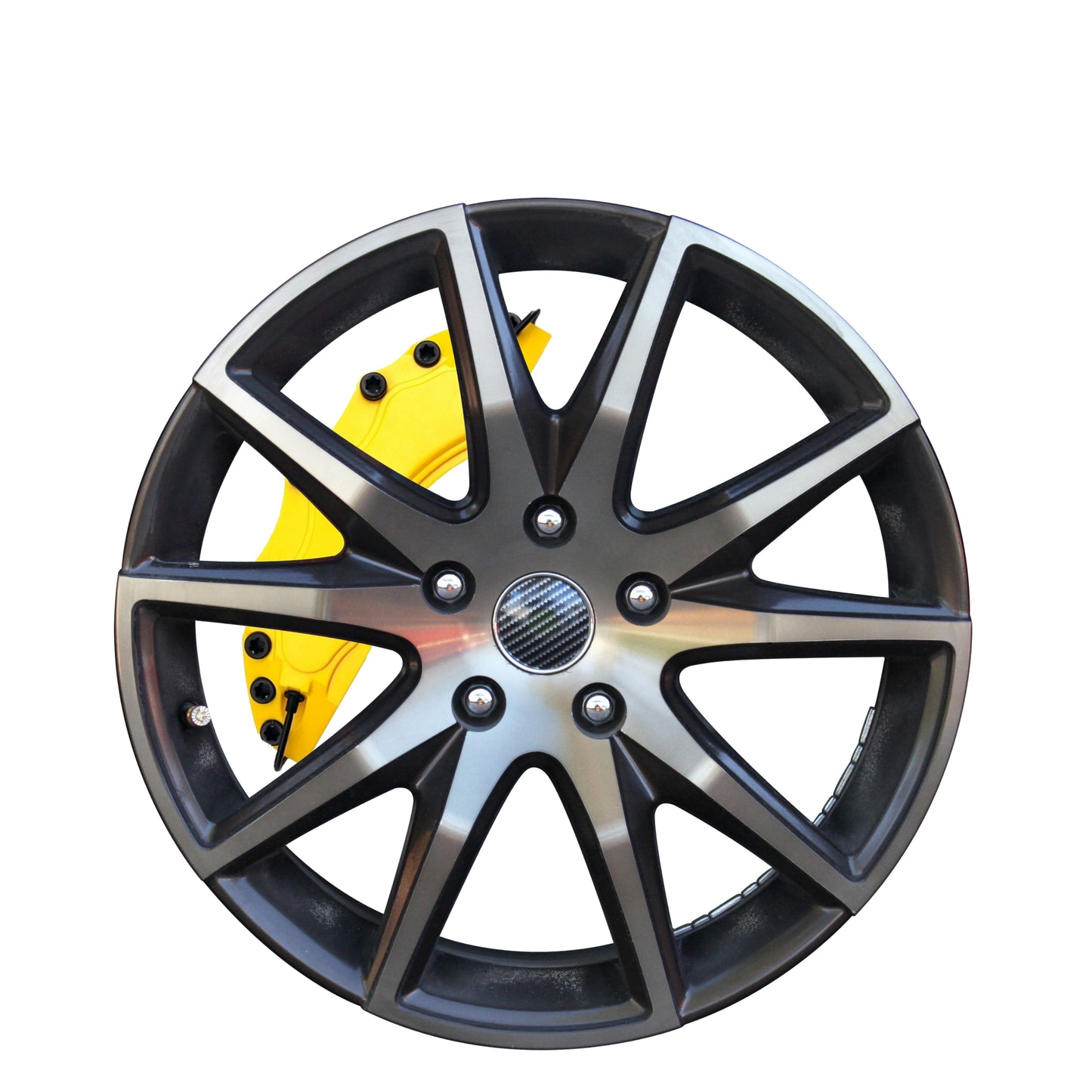 Yellow Custom Brake Caliper Cover | Add Your Own Text & Logo